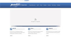 Desktop Screenshot of motivatorscorporate.com